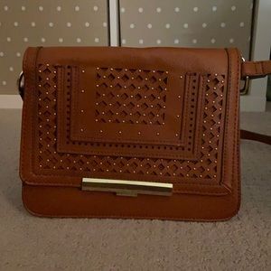 Aldo tan brown color purse with adjustable strap